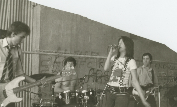 Vermilion and the Aces, Rock Against Concrete, London July 1979